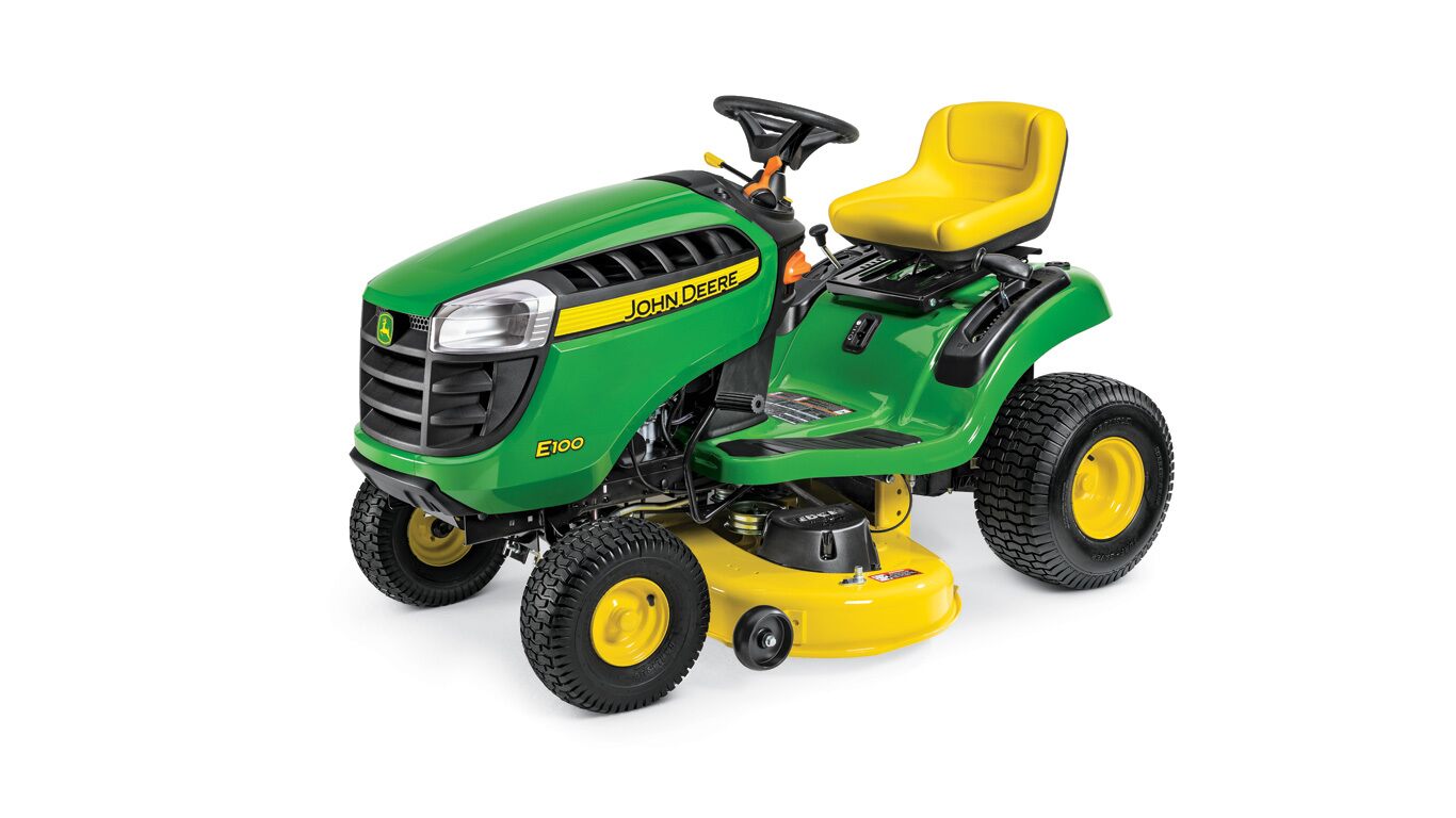 John Deere E100 Lawn Tractor Price Specs